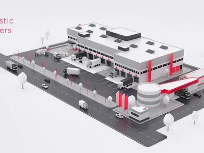Ledel 3D illustration