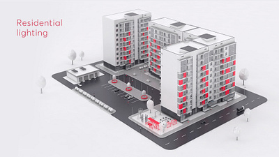 Ledel 3D illustration