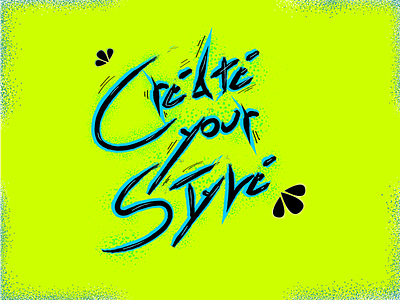 Create your style adobe illustrator cc create creative design digitalart illustration style typography vector