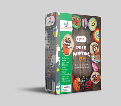 Product box Design box design branding colourful creative design ecommerce graphic design illustration packaging product design