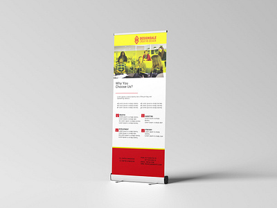 Roll Up Banner adobe illustrator adobe photoshop brochure businesscard design icon illustrator logo typography vector