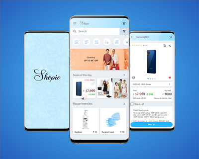 Shopie design ecommerce ui ux