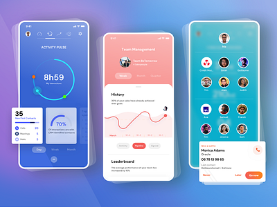 EverReady App 📱 ai app branding crm dashboard dashboard ui design ecommerce ever ready everready mobile ready sales sales dashboard statistics tool ui ux