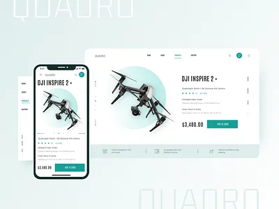 Product card Quadro online store adaptive design e comerce figma design interface mobile design online shop online store product product card ui webdesign