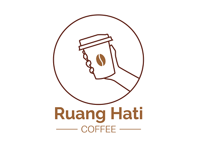 Ruang Hati Coffee branding design illustration logo logodesign visual identity