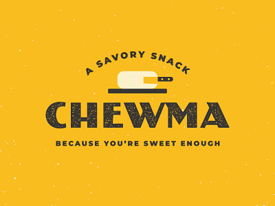 Chewma logo branding cheese cutting board keto snack