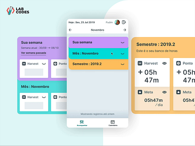 Time Bank Tracker | Interaction cards graph interaction design interface time bank time tracker tracker ux