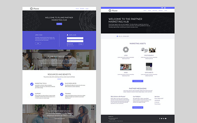 Plume Partner Marketing Hub communication marketing partners website