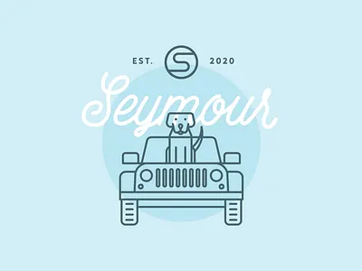 Seymour Wedding Branding design event illustration logo