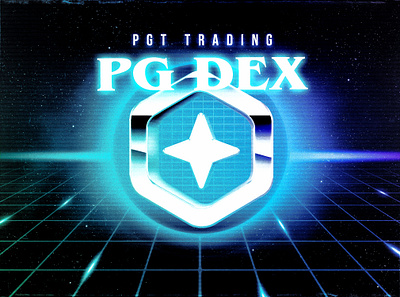 Polyient Dex — Governance Token Annoucment blockchain governance neon retro vintage