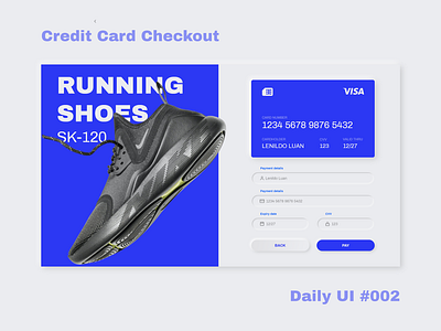 Credit Card Checkout Page 002 credit card checkout dailyui neumorphism ui web