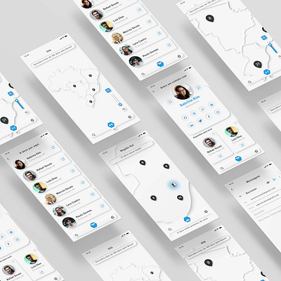 DevsBR - Social App app app design design devs digital design neomorfism neomorphic social social app social apps ui ui design xamarin