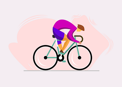 cycling illustration cycling cycling flat design cycling flat illustration cycling illustration flat illustration flatdesign illustration illustration art