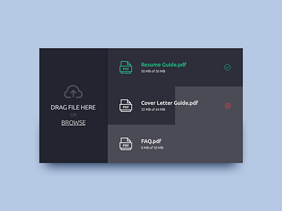 Daily UI #031 File Upload dailyui design sketchapp ui ui design ux ux design web design webdesign widget