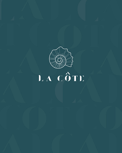 la cote logo design art branding business business identity design identitydesign illustration illustrator logo typography ui vector