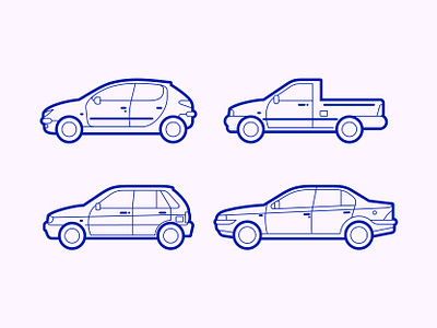 Icon design practice car icon icon icon design icon set icondesign icons minimal minimal icon pictogram