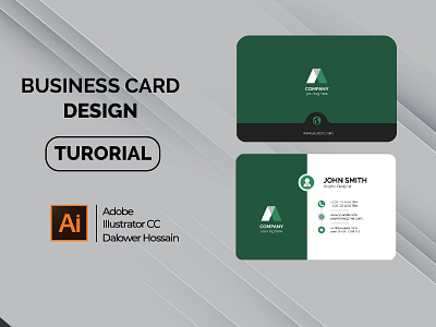 How to Create Business Card in Illustrator CC background art brand business business card business card graphicdesign businesscard design design tool graphic design illustration tutorial vector video visitingcard youtube