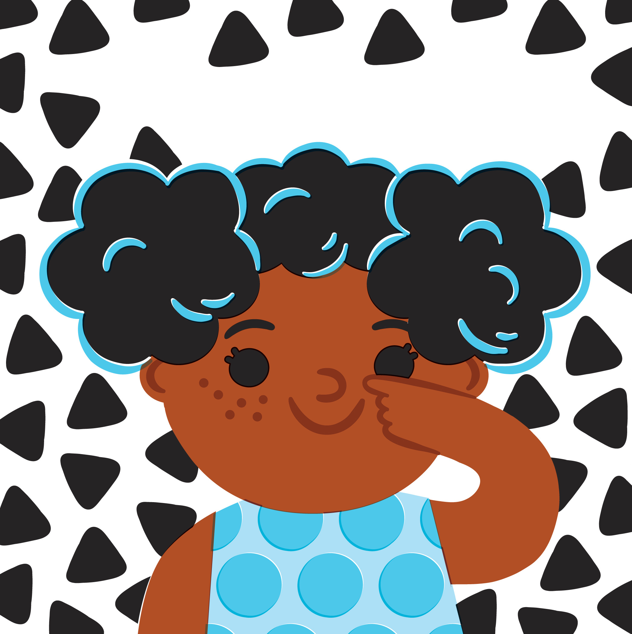 Touch Your Nose! baby board book childrens book cute design drawing girl illustration kids book pattern