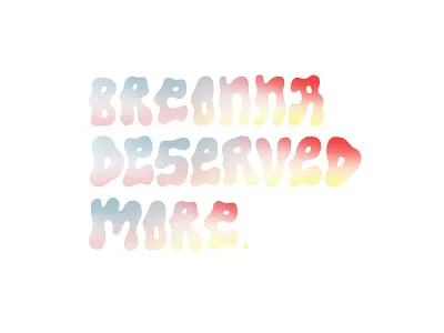 Breonna breonnataylor lettering