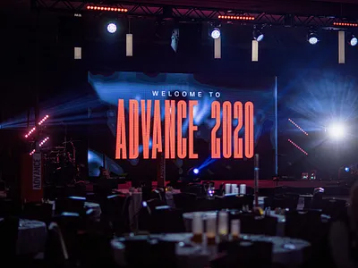 Advance Conference 2020 branding conference design conference logo design