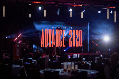 Advance Conference 2020 branding conference design conference logo design