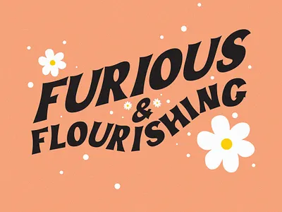 You Can Be Both flourishing furious lettering lettering art