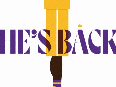 He's Back 👑 basketball design illustration james king james lebron lebron james lebronjames mexico mvp nba nba finals nbafinals playoffs sports the king theking