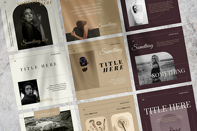 Fashion Social Media Templates beauty elegant enhance facebook fashion followers instagram instagram post instagram stories likes makeup personal photography photography logo social social media social media design square style template