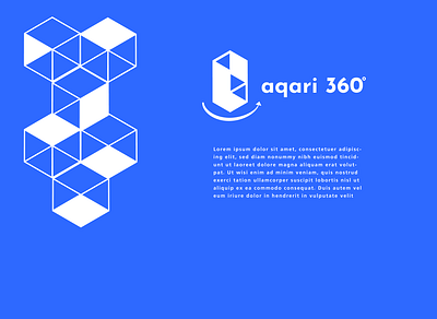 aqari360 3d architecture branding design geometric logo design logos