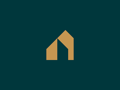Home and Building - Logomark brand identity branding building business company graphic design home house industrial investment firm land development logomark modern mortgage pictorial mark property real estate simple logo design symbol visual