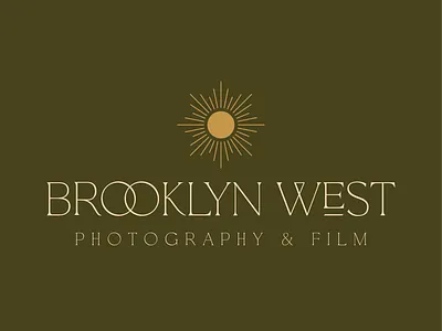 Brooklyn West Brand Identity adobe illustrator brand identity brand identity design branding desert design graphic design graphic designer icon illustrator logo photography logo sun sunbeam typography vector vibes western