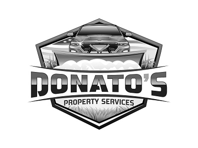 Donatos Property Services plow property snow snow removal truck