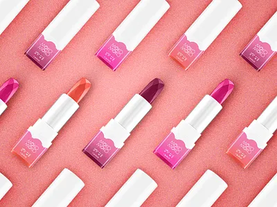 MOKO MOKO Lipstick Rebranding Concept branding concept design packaging rebranding