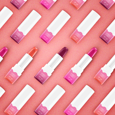 MOKO MOKO Lipstick Rebranding Concept branding concept design packaging rebranding