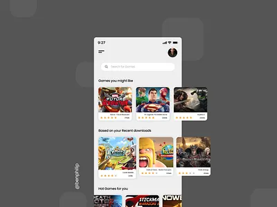 Curated for you curated for you dailyui figma game app minimal simple ui ui design ux