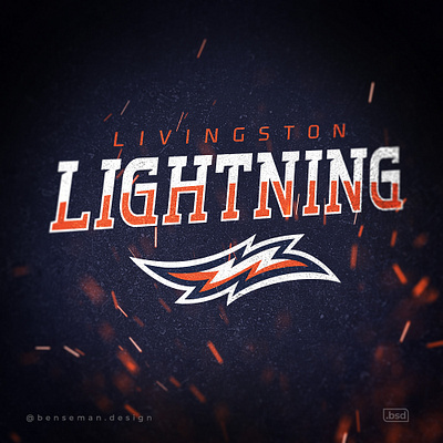 Lightning Concept branding design illustration logo mascotlogo sports logo vector