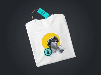 Zazzi T-shirt app design blogger brand branding david fashion graphic design illustration influencer lifestyle logo merch mint photographer t shirt t shirt design videographer yellow zazzi