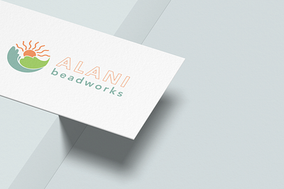 Alani Beadworks Branding branding design graphic design illustration logo typography vector