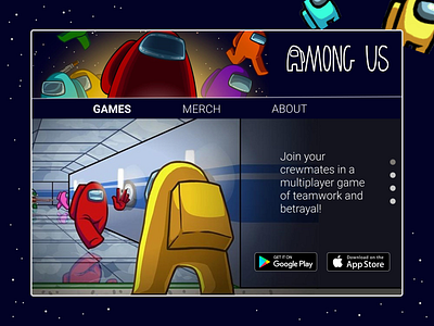 among us redesigns design figma figma design ui ui design ux uxdesign web