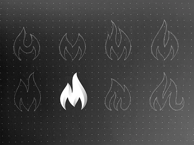 M + 🔥 (Motivate App Logo) brand branding creative logo fire icon identity logo logodesign logofolio logomark logos logotype mark minimalist logo modern logo monogram sketch symbol type typography