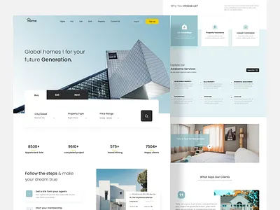 Real Estate Web Exploration agency app architecture booking desinger dribbble best shot landingpage listing madhu mia populer shot product designer property real estate real estate agency realestate rent trendy uiux web design website