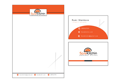 Letterhead and bussiness card graphic design