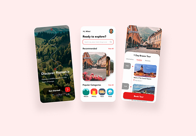 Itinerary/079 079 booking app dailyui 079 itinerary itinerary 079 tourism travel travel app travel app design