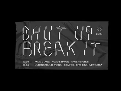 Poster branding design graphic graphic design illustration moscow music package party event party flyer party poster poster poster design print typography