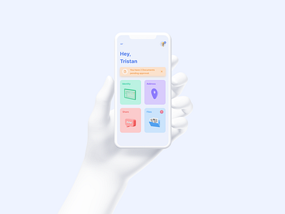 Scan ID 3d apple big sur concept figma identity illustration interaction ios pastel product security shadow ui ux