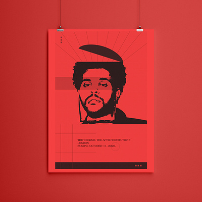 Concert announcement design illustration minimal typography ui ux