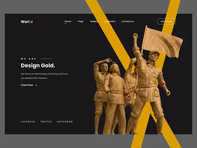 Agency Landing Page Design best shot bestshot branding design illustration landing page logo ui uiux vector