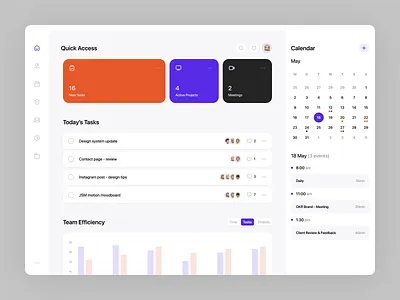 TaskMan app calendar cards chart checklist clean dashboard design desktop manager meetings minimal mobile project tablet task team ui ux white