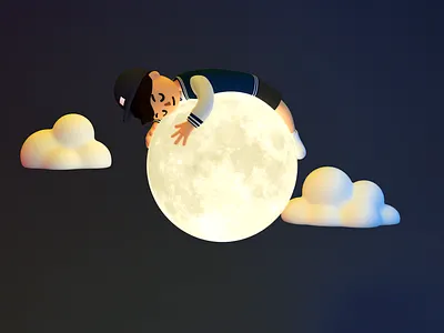 Moon Festival 3d c4d maya