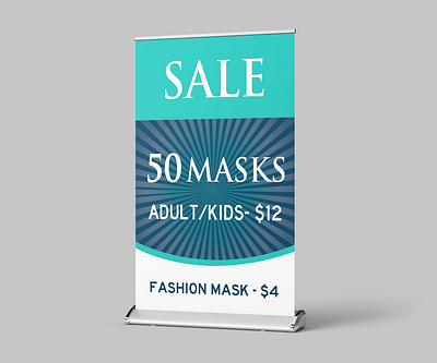 Stand Sign billboard branding brochure design flyer graphicdesign icon illustration logo signage signboard typography vector